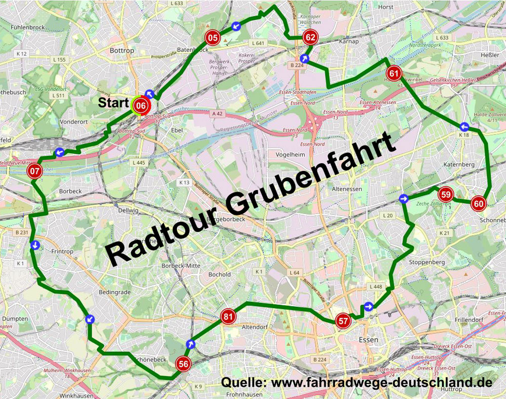 Radtouren Ruhrgebiet