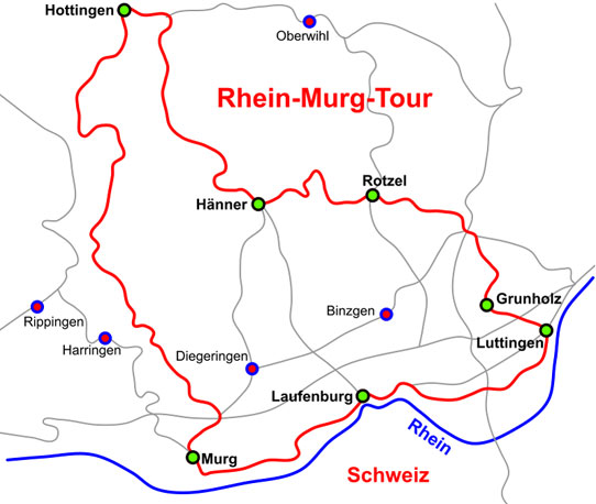 Rhein Murg Tour Schwarzwald