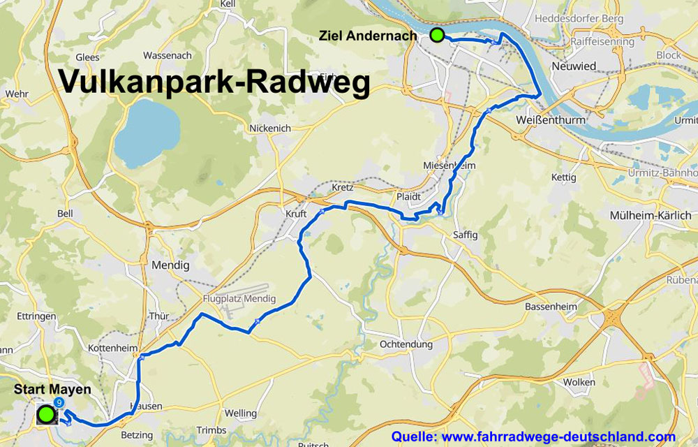 Vulkanpark-Radweg
